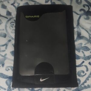 Nike Black and Green Card Holder